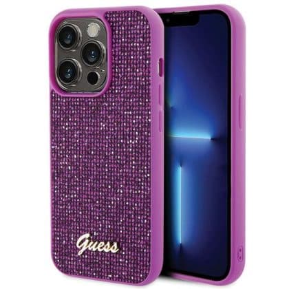 Guess Disco Metal Script - θήκη για Apple iPhone 15 Pro - Πολύχρωμο