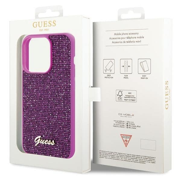 Guess Disco Metal Script - θήκη για Apple iPhone 15 Pro - Πολύχρωμο - Image 8