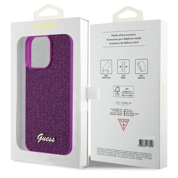 Guess Disco Metal Script - θήκη για Apple iPhone 15 Pro Max - Πολύχρωμο - Image 8