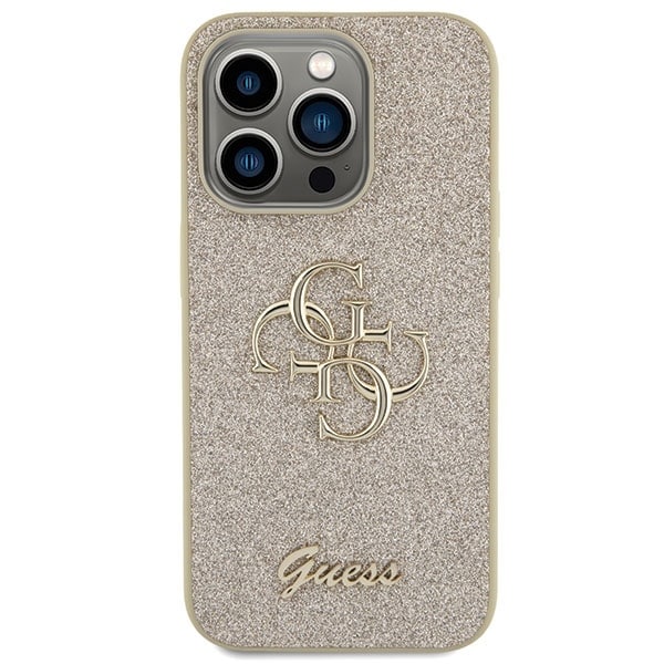 Guess Glitter Script Big - θήκη για Apple iPhone 15 Pro - Πολύχρωμο - Image 3