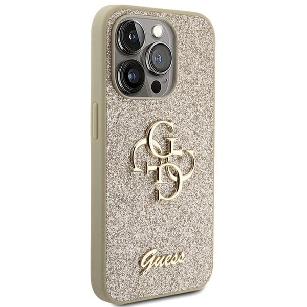 Guess Glitter Script Big - θήκη για Apple iPhone 15 Pro - Πολύχρωμο - Image 4