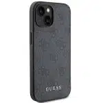 Guess Metal Gold Logo - Apple iPhone 15 / 14 13 - Γκρι - Image 4