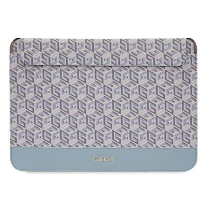 Guess Θήκη GUCS14HGCFSEB 14" Μπλε/blue GCube Stripes