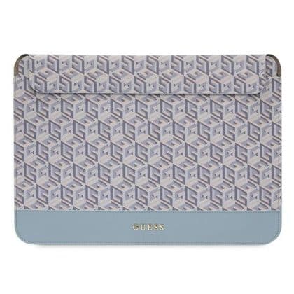 Guess Θήκη GUCS16HGCFSEB 16" Μπλε/blue GCube Stripes