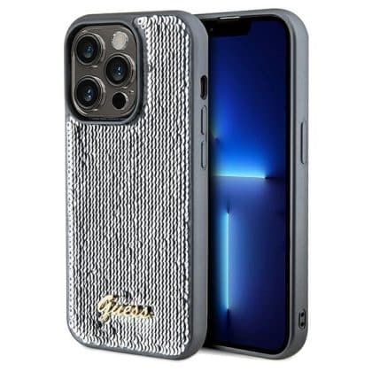 Guess Sequin Script Metal - θήκη για Apple iPhone 14 Pro - Πολύχρωμο