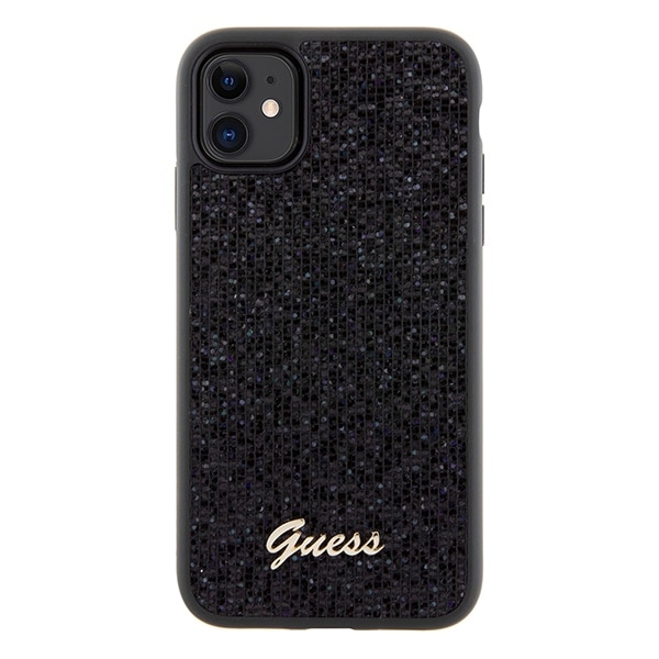 Guess Disco Metal Script - θήκη για Apple iPhone 11 - Μαύρο - Image 3