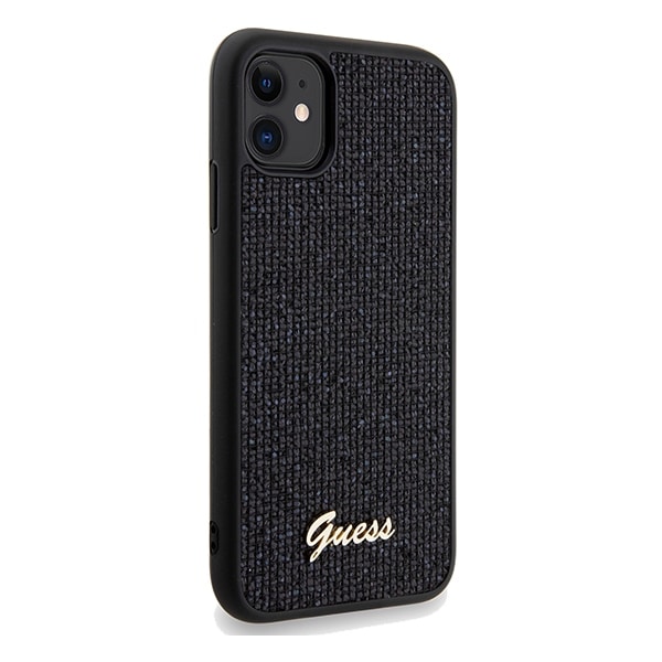 Guess Disco Metal Script - θήκη για Apple iPhone 11 - Μαύρο - Image 4