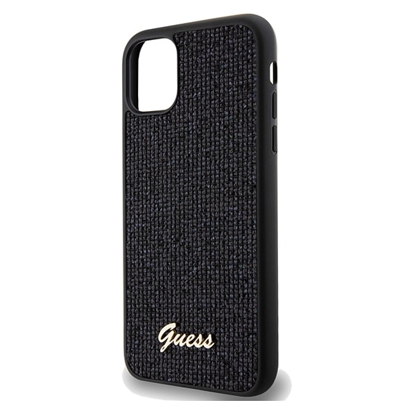 Guess Disco Metal Script - θήκη για Apple iPhone 11 - Μαύρο - Image 6
