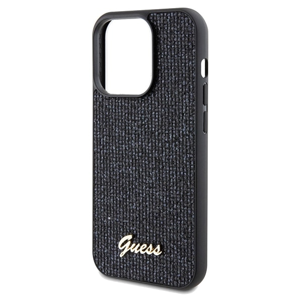 Guess Disco Metal Script - θήκη για Apple iPhone 14 Pro Max - Μαύρο - Image 6
