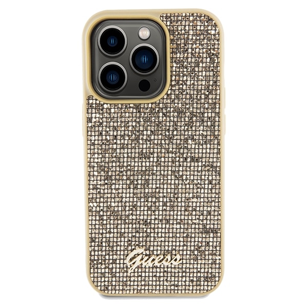 Guess Disco Metal Script - θήκη για Apple iPhone 14 Pro - Διάφανο - Image 3