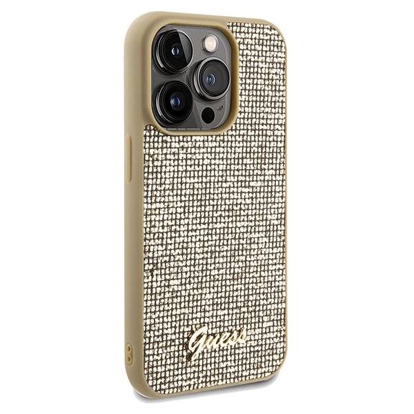 Guess Disco Metal Script - θήκη για Apple iPhone 14 Pro - Διάφανο - Image 4