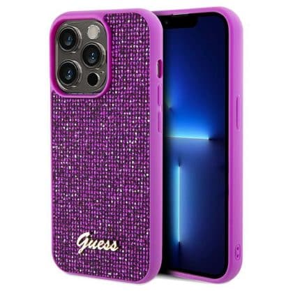 Guess Disco Metal Script - θήκη για Apple iPhone 14 Pro - Πολύχρωμο