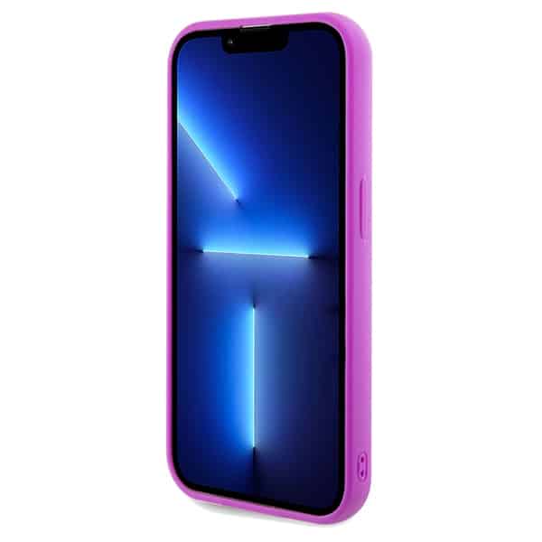 Guess Disco Metal Script - θήκη για Apple iPhone 14 Pro Max - Ροζ - Image 5