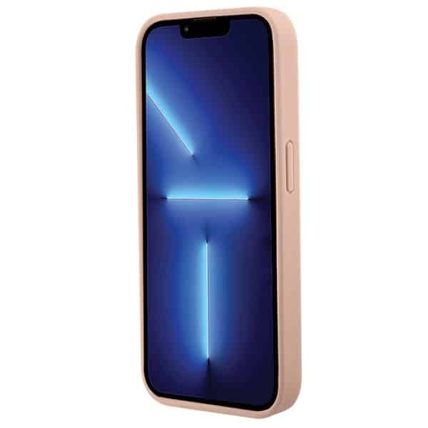 Guess Triangle Metal Logo - θήκη για Apple iPhone 15 Pro Max - Ροζ - Image 6