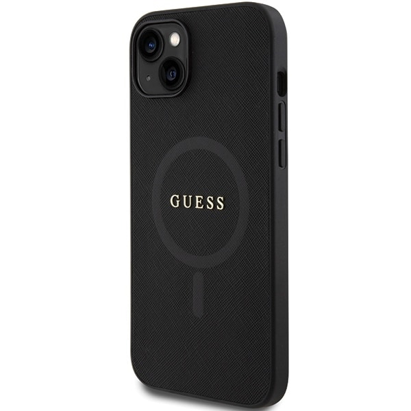 Guess Saffiano MagSafe - θήκη για Apple iPhone 15 Plus / 14 - Μαύρο - Image 2