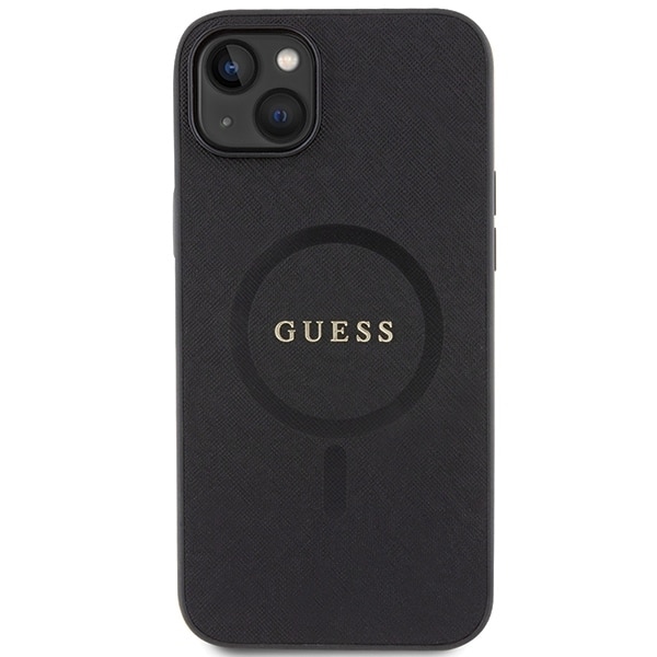 Guess Saffiano MagSafe - θήκη για Apple iPhone 15 Plus / 14 - Μαύρο - Image 3
