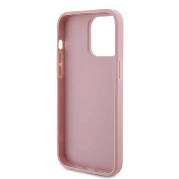 Guess Glitter Script Big - θήκη για Apple iPhone 15 Pro - Ροζ - Image 7