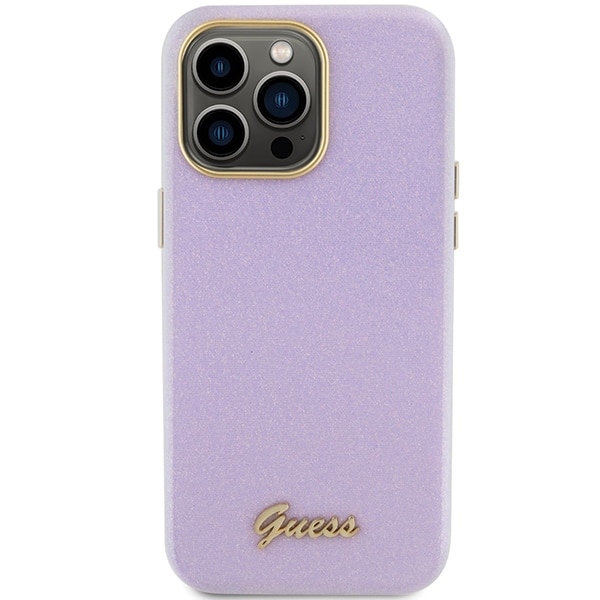 Guess Glitter Glossy Script - θήκη για Apple iPhone 15 Pro - Πολύχρωμο - Image 3