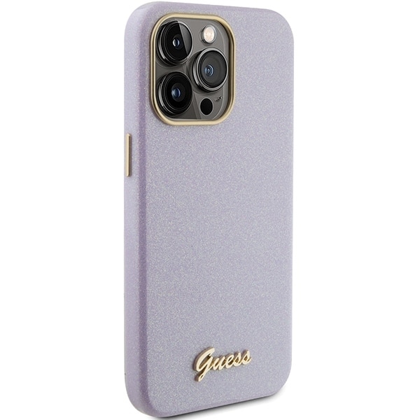Guess Glitter Glossy Script - θήκη για Apple iPhone 15 Pro - Πολύχρωμο - Image 4