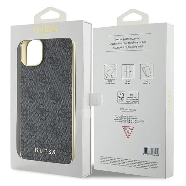 Guess 4G Charms - θήκη για Apple iPhone 15 Plus / 14 - Γκρι - Image 8