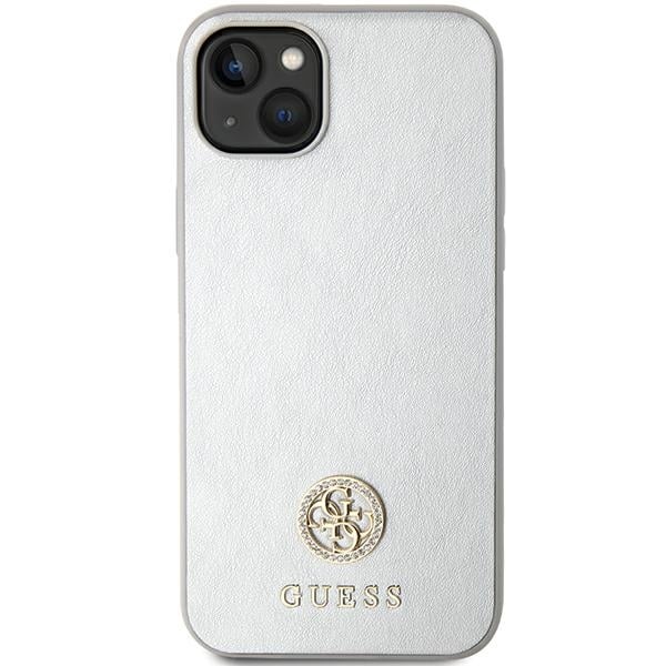 Guess Strass Metal Logo - θήκη για Apple iPhone 15 Plus - Διάφανο - Image 3