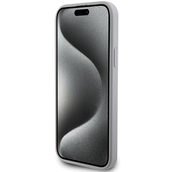 Guess Strass Metal Logo - θήκη για Apple iPhone 15 Plus - Διάφανο - Image 5