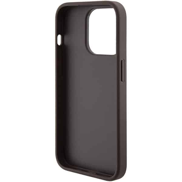 Guess GUHCP15LPGS4TDW iPhone 15 Pro 6.1" καφέ/brown hardcase Grip Stand 4G Triangle Strass - Image 8