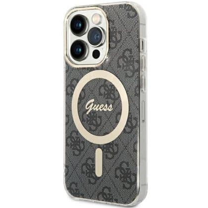 Guess 4G MagSafe - θήκη για Apple iPhone 15 Pro - Μαύρο