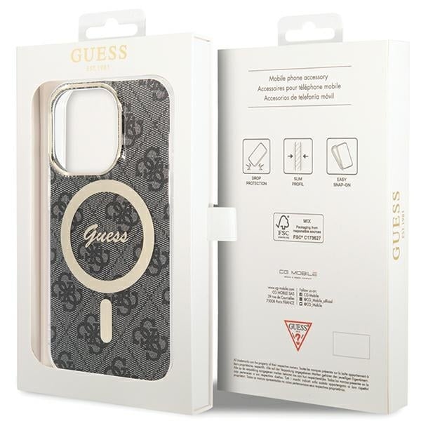 Guess 4G MagSafe - θήκη για Apple iPhone 15 Pro - Μαύρο - Image 7
