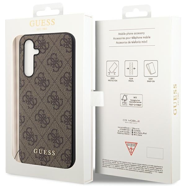 Guess 4G Charms - θήκη για Samsung Galaxy S23 FE - Καφέ - Image 8