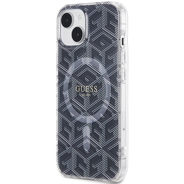 Guess IML GCube MagSafe - θήκη για Apple iPhone 15 Plus - Μαύρο - Image 2