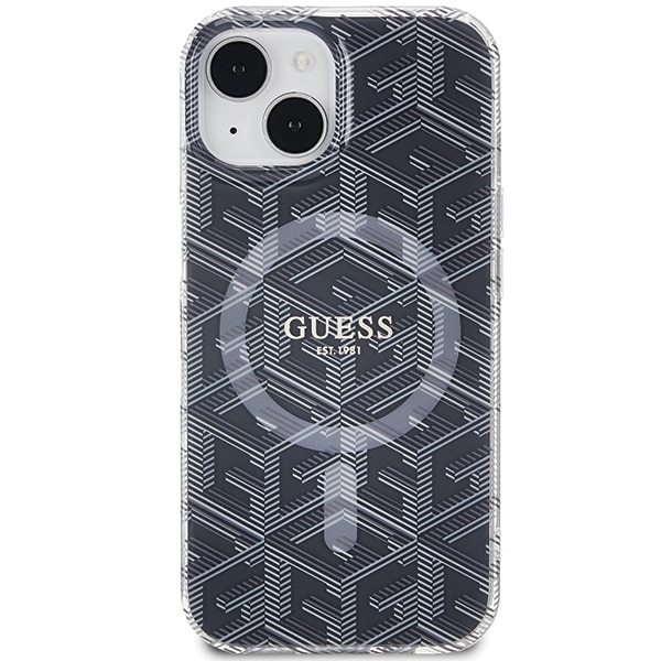 Guess IML GCube MagSafe - θήκη για Apple iPhone 15 Plus - Μαύρο - Image 3
