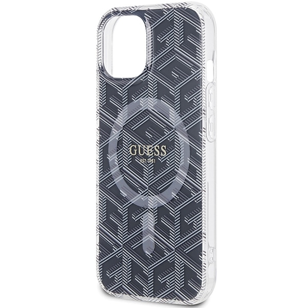 Guess IML GCube MagSafe - θήκη για Apple iPhone 15 Plus - Μαύρο - Image 6