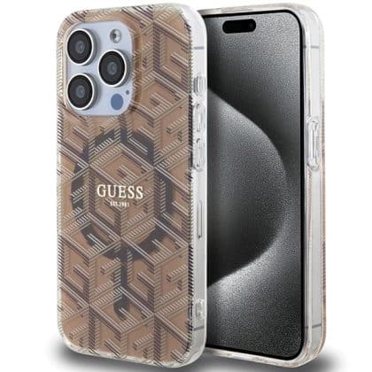 Guess IML GCube MagSafe - θήκη για Apple iPhone 15 Pro - Πολύχρωμο