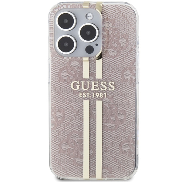 Guess Stripe - θήκη για Apple iPhone 14 Pro Max - Ροζ - Image 3