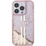 Guess Liquid Glitter - θήκη για Apple iPhone 15 Pro - Ροζ - Image 3