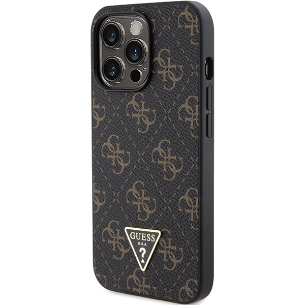 Guess Triangle Metal Logo - Apple iPhone 15 Pro Max - Μαύρο - Image 2