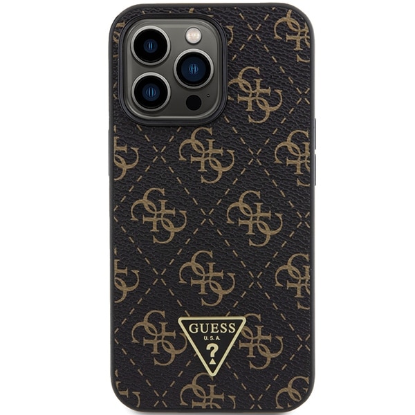 Guess Triangle Metal Logo - Apple iPhone 15 Pro Max - Μαύρο - Image 3