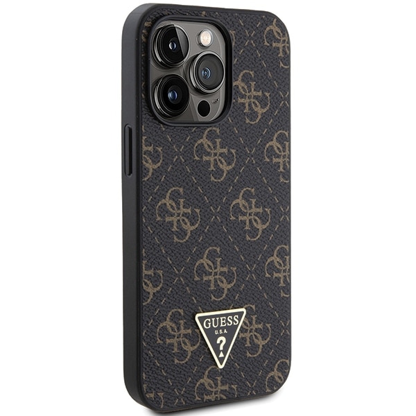 Guess Triangle Metal Logo - Apple iPhone 15 Pro Max - Μαύρο - Image 4