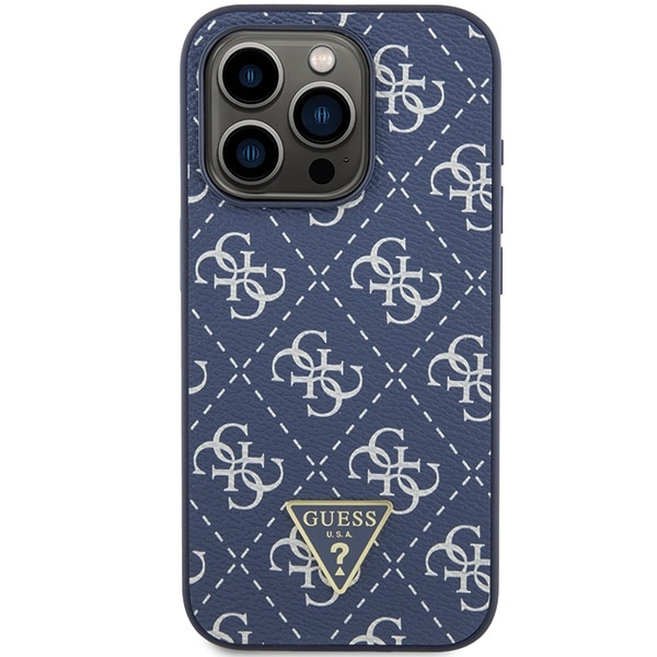 Guess Triangle Metal Logo - Apple iPhone 15 Pro Max - Μπλε - Image 3