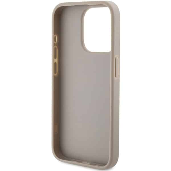 Guess Triangle Metal Logo - Apple iPhone 15 Pro - Λευκό - Image 7