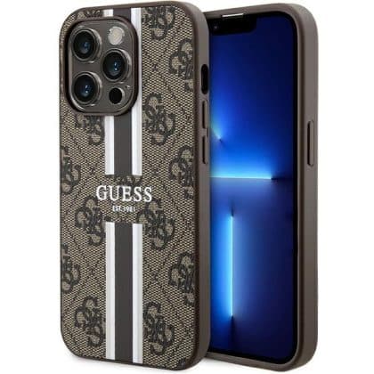 Guess Printed Stripes MagSafe - θήκη για Apple iPhone 15 Pro - Πολύχρωμο