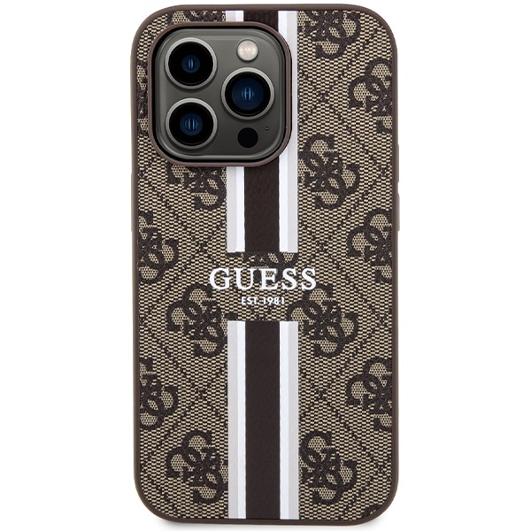 Guess Printed Stripes MagSafe - θήκη για Apple iPhone 15 Pro - Πολύχρωμο - Image 3