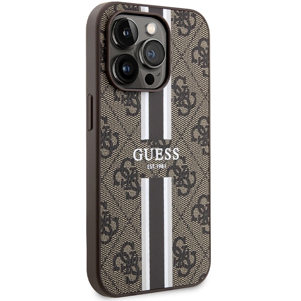 Guess Printed Stripes MagSafe - θήκη για Apple iPhone 15 Pro - Πολύχρωμο - Image 4
