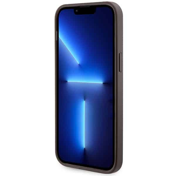 Guess 4G Printed Stripes - θήκη για Apple iPhone 15 Pro Max - Καφέ - Image 5