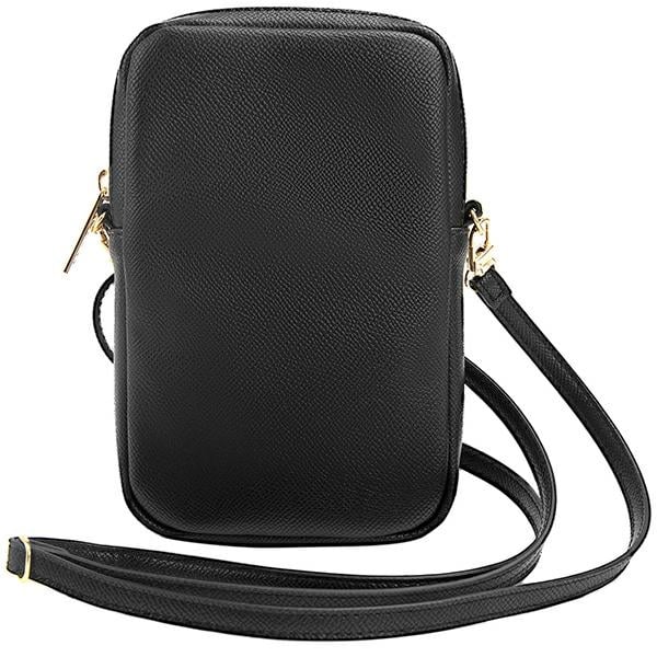 Guess Τσάντα GUWBZPGSTEGK μαύρο/black Zip Triangle 4G - Image 4