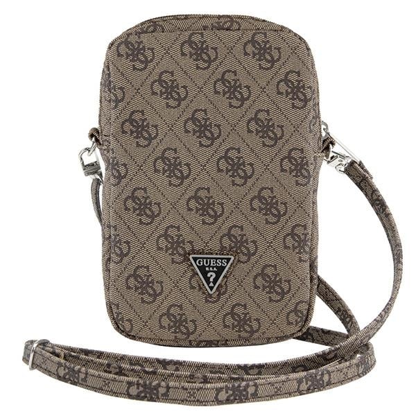 Guess Τσάντα GUWBZP4GFTSW καφέ/brown Zip 4G Triangle - Image 2