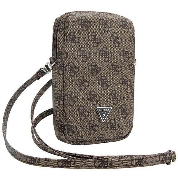 Guess Τσάντα GUWBZP4GFTSW καφέ/brown Zip 4G Triangle - Image 3