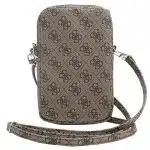 Guess Torebka GUWBZP4GFTSW brązowy/brown Zip 4G Triangle - Image 4