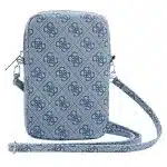 Guess Torebka GUWBZP4GFTSB niebieski/blue Zip 4G Triangle - Image 4